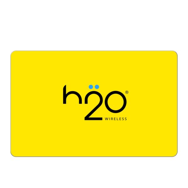 h2o® Wireless Pay As You Go Top-Up Prepaid