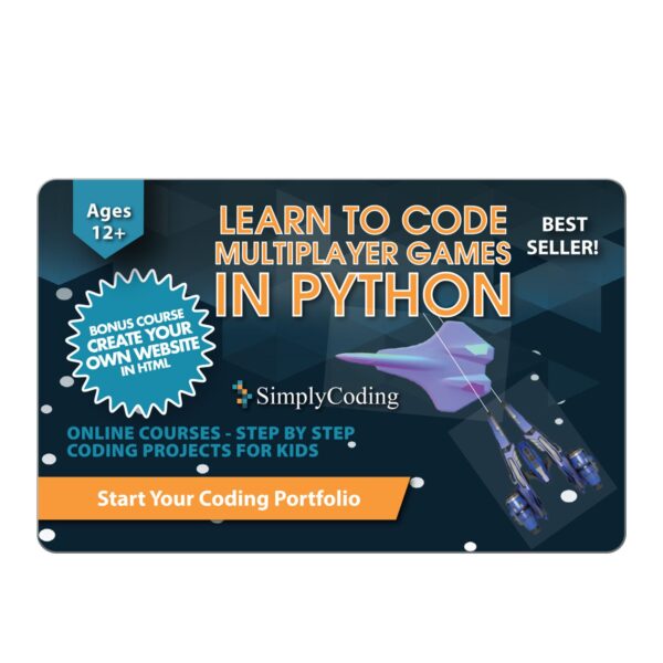 Simply Coding Learn to Code Multiplayer Games in Python