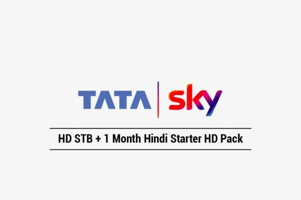 Tata Sky HD STB + 1 Month Hindi Starter HD Pack